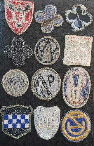 U.S. Division/Unit Patches