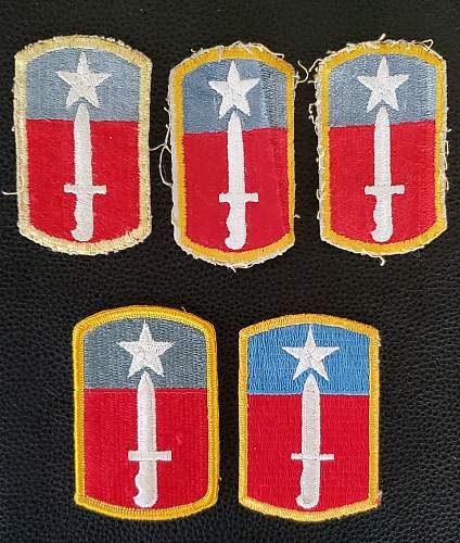 U.S. Division/Unit Patches