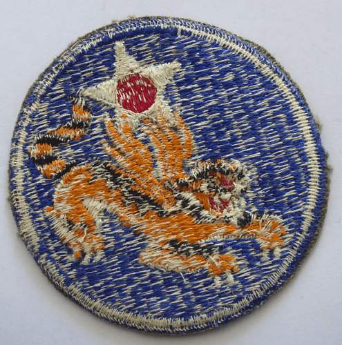14th Air Force (Flying Tigers) Patch, WW2?
