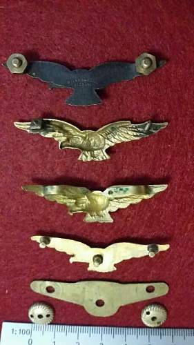 Aviation insignia, probably RAF.