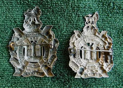 Pagri / Puggaree badges