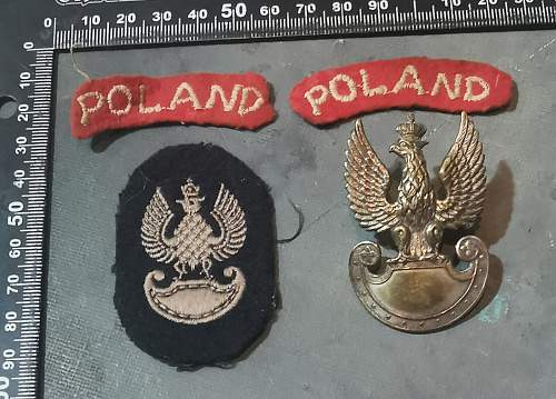 Are these ww2 polish badge and patches authentic?
