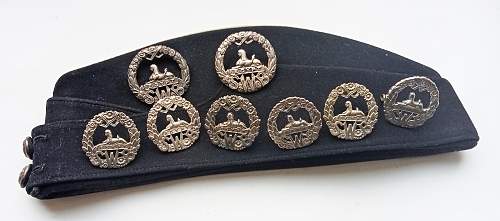 Welch cap badges