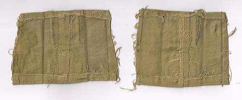 78th Division Irish Brigade WWII shoulder straps