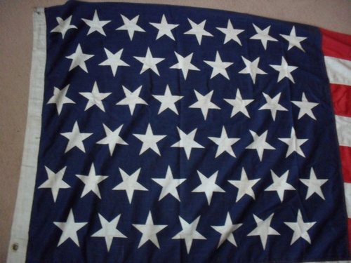 45 star US flag, original maybe ????