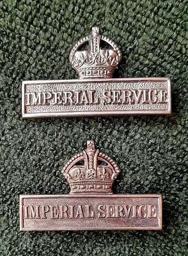 Territorial Force Imperial Service Badge