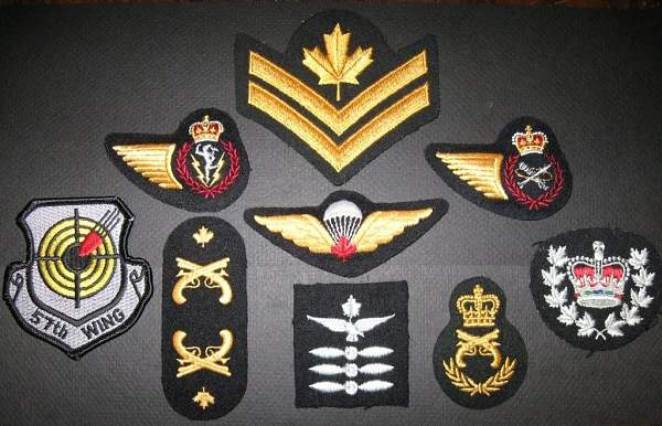 RCAF Badges
