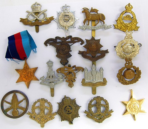 Various British insignia- WWII?