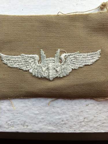 WWII bomber wings i think