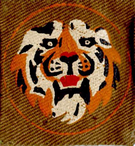 Tigers head cloth insignia