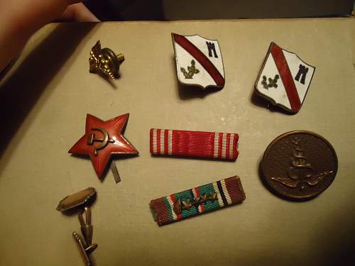 Not sure what type of medals and pins , any info would be a big help thanks