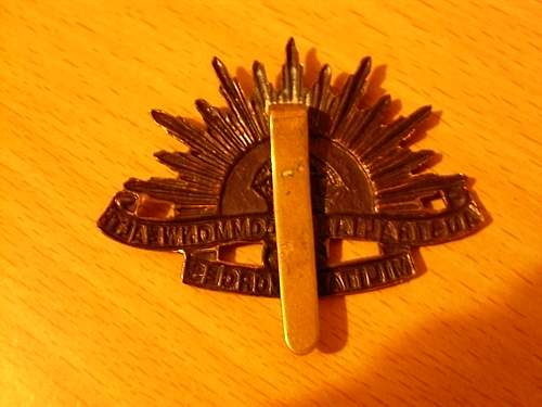 WWI or WWII Australian hat badge