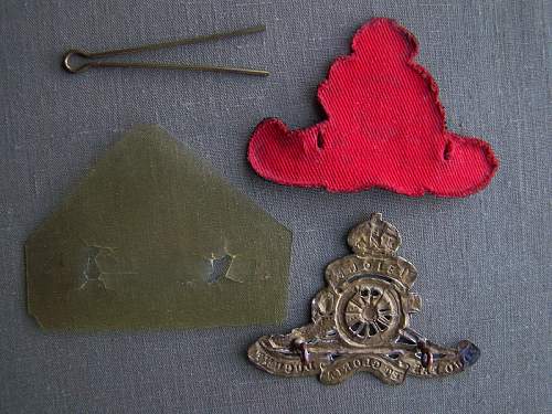 Royal Canadian Artillery Cap Badges