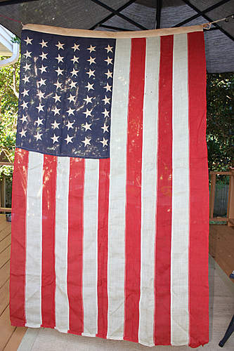 My US 48 Star flag