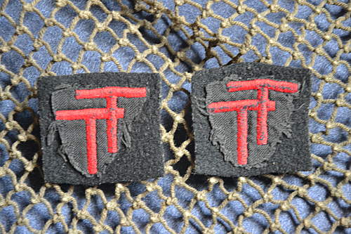 TT Formation Badges from Bayeux, Normandy