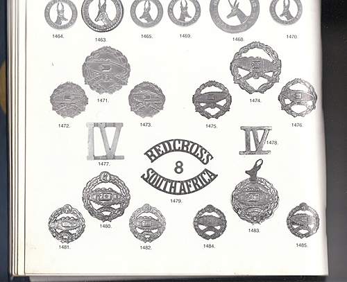 SOUTH AFRICAN TANK CORPS Cap Badge