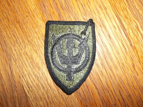 Identification needed on various patches and pins
