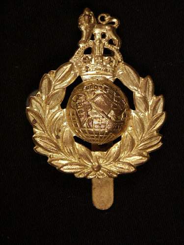 British Cap Badges WWII?