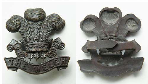 Welch cap badges