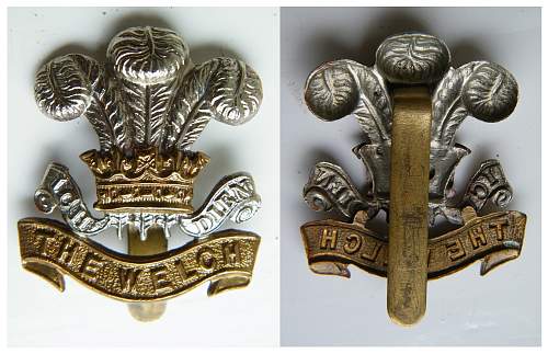 Welch cap badges