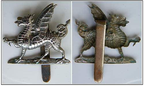 Welch cap badges