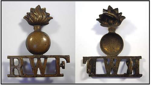 Welch cap badges