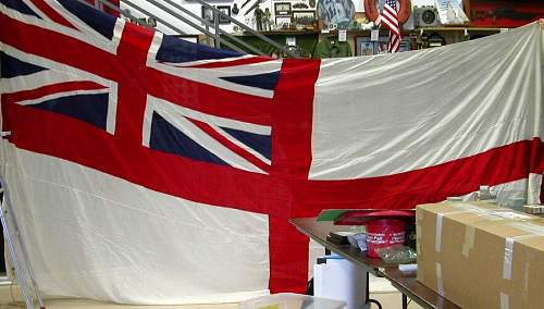 Possible WW2 British Naval Ensign, Flag