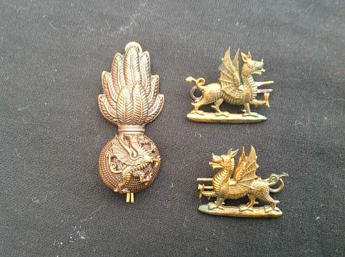 Welch cap badges