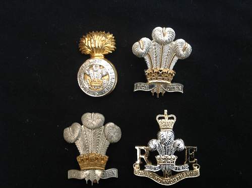 Welch cap badges