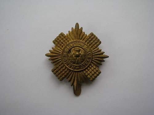 Scots Guards Badge