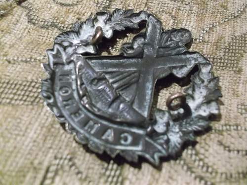 Cameron Cap Badge