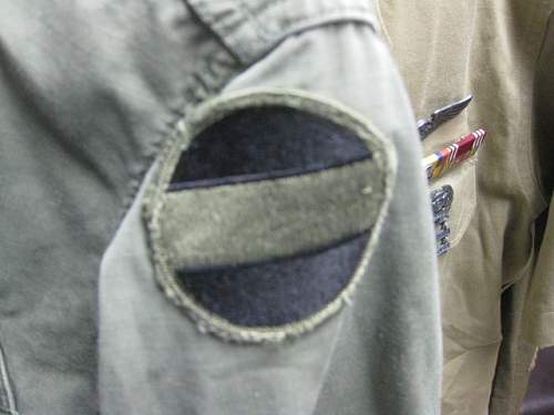 Patch on WW2 Tropical jacket