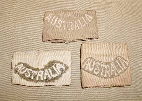 Post your WW2 Australian Insignia.