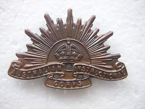 Post your WW2 Australian Insignia.