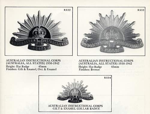 Post your WW2 Australian Insignia.