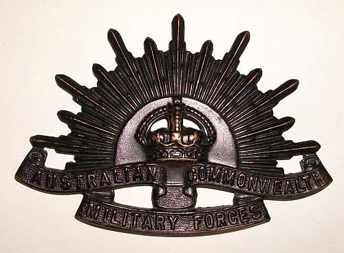 Post your WW2 Australian Insignia.