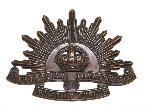 Post your WW2 Australian Insignia.