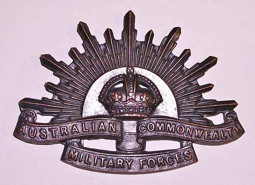 Post your WW2 Australian Insignia.