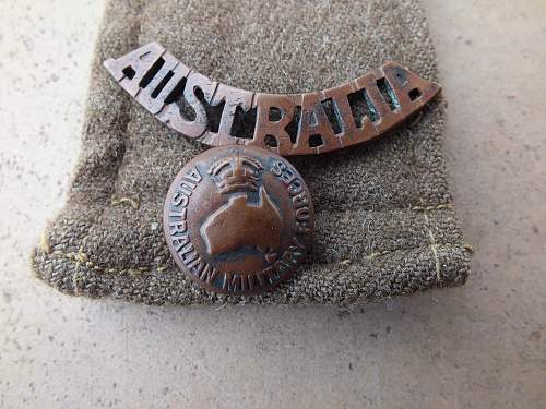 Post your WW2 Australian Insignia.