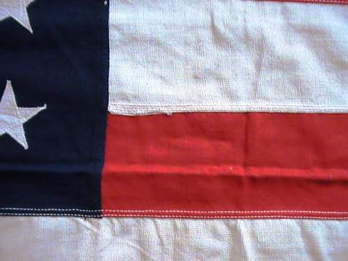 U.S. 48 star vintage flag