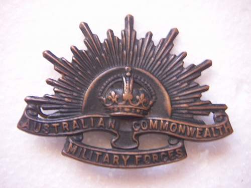 Post your WW2 Australian Insignia.