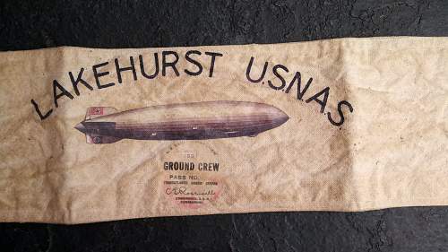 Lakehurst U.S.N.A.S. Hindenburg Armband