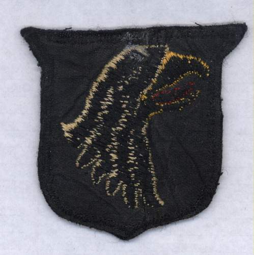 American WW2 patches real or Duff ?