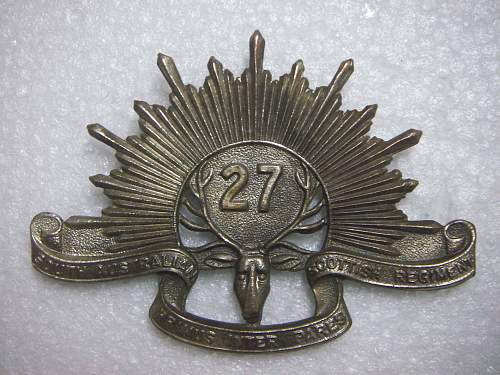 Post your WW2 Australian Insignia.