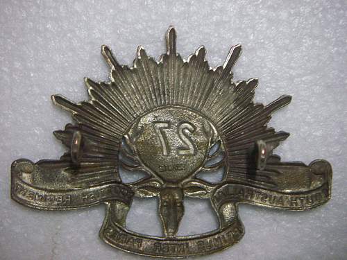 Post your WW2 Australian Insignia.