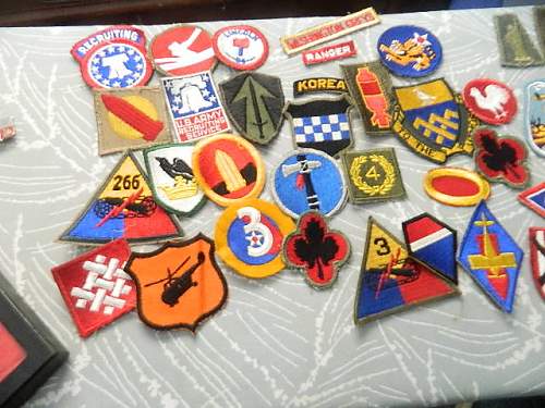 Patch haul from the local flea market