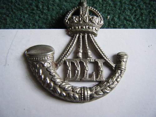 DLI Cap Badge