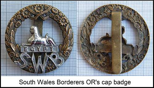 Welch cap badges