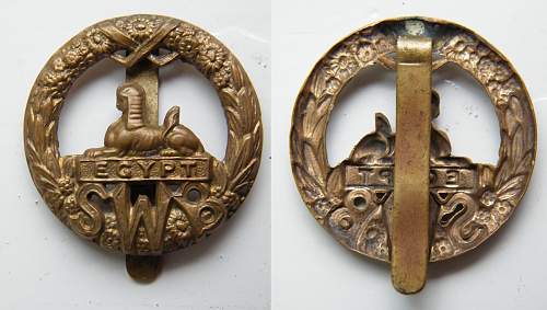 Welch cap badges