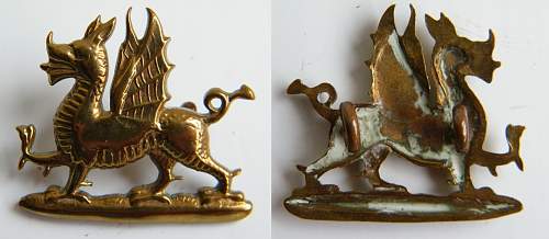 Welch cap badges